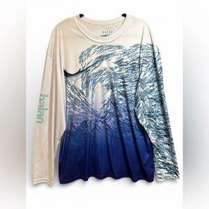 Balao Men’s XXL Performance Fishing Shirt UPF 40 Moisture Wicking Long Sleeve